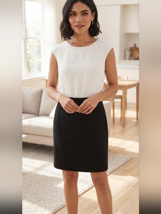 LOFT Dresses & Skirts - LOFT Black And White Dress